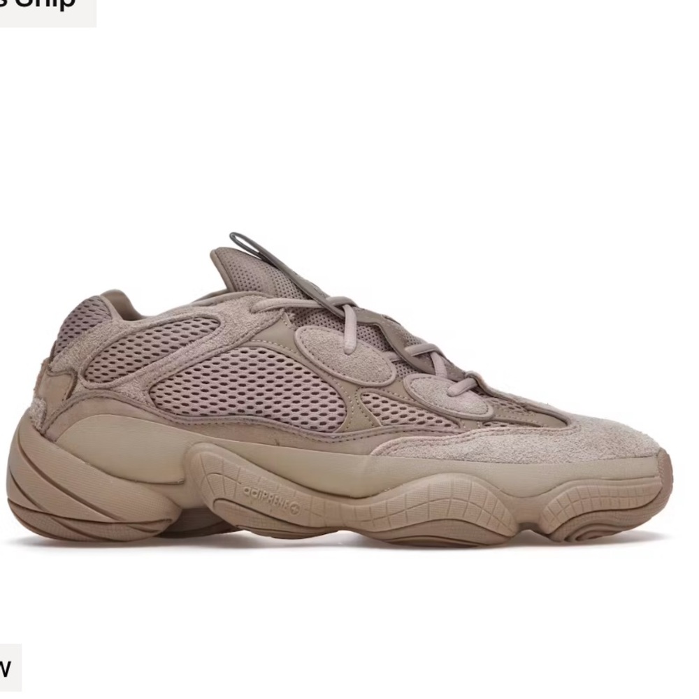 Yeezy 500 Light Taupe Suede Ortholite size 5